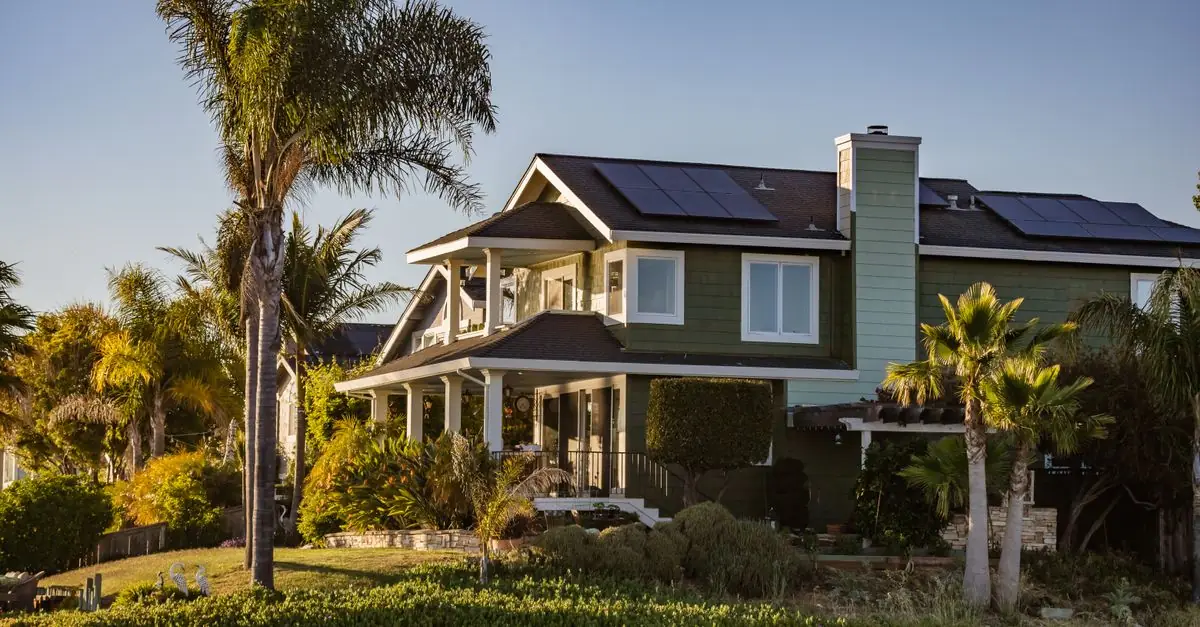 Zonnepanelen op woonhuis