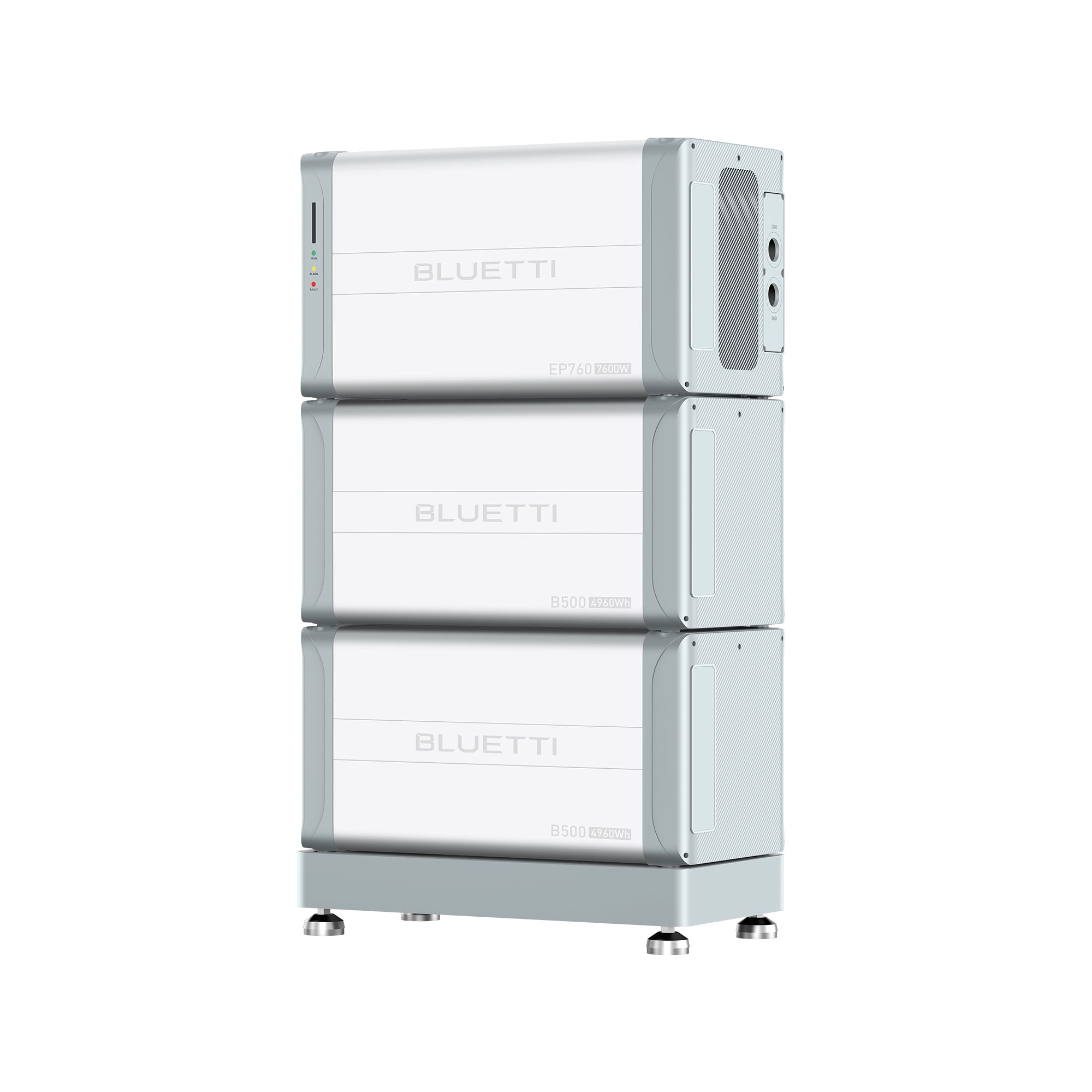 Afgebeeld: Bluetti EP760 met twee B500-modules.