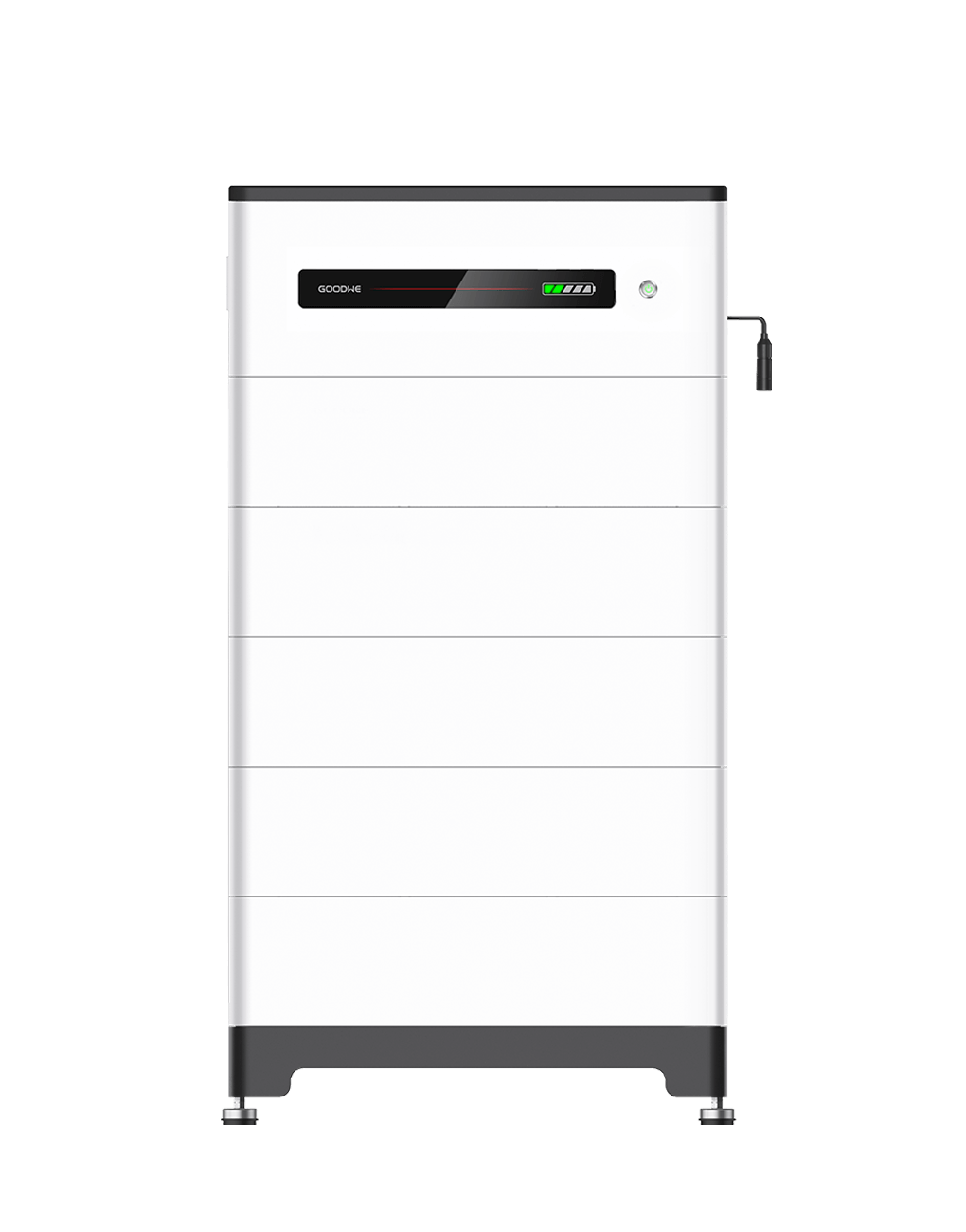 Afgebeeld: GoodWe Lynx Home F PLUS+ (voorbeeld uit de productfamilie).