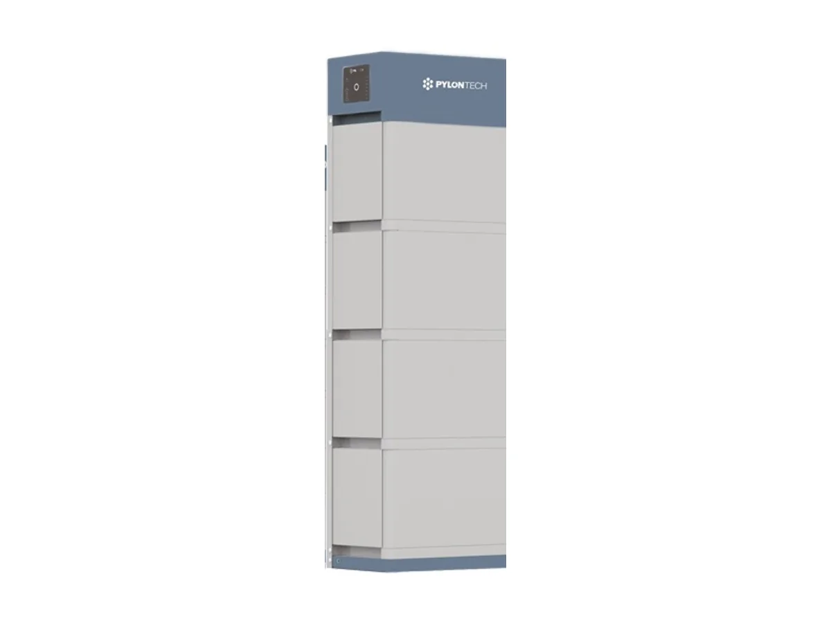 Afgebeeld: Pylontech Force-H2 met vier modules.