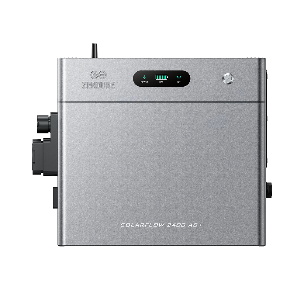 Afgebeeld: Zendure SolarFlow 2400 AC+ basisunit.
